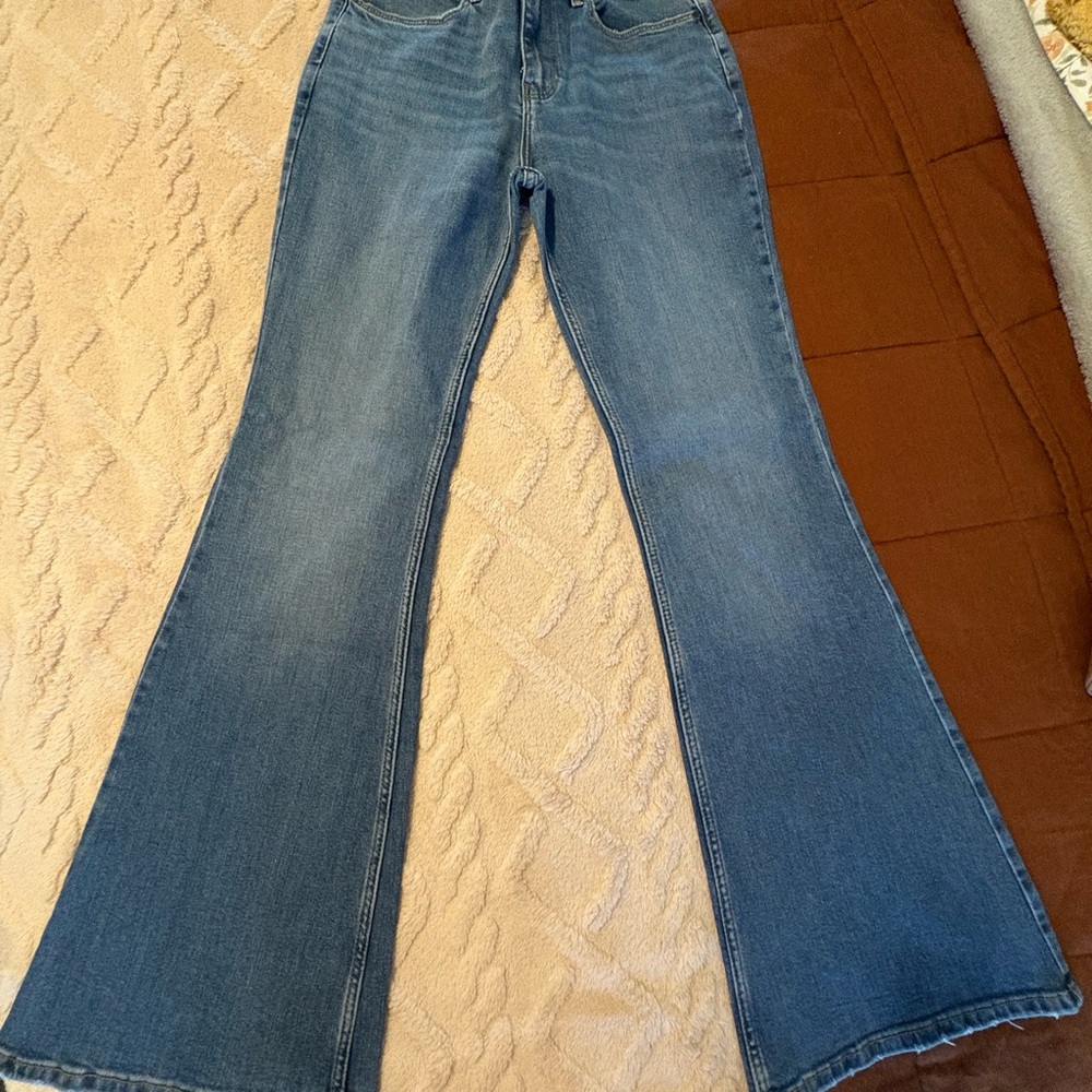 Wrangler Women's Blue Flare Jeans